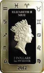 2 Dollars - Elizabeth II Aquarius obverse image