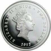 2 Dollars - Elizabeth II Koi Fish obverse image