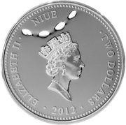 2 Dollars - Elizabeth II Great White Shark obverse image