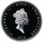 2 Dollars - Elizabeth II Winter Palace obverse image