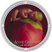 2 Dollars - Elizabeth II Girl, Niue, 2012 reverse image