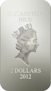 2 Dollars - Elizabeth II Jesus Christ obverse image