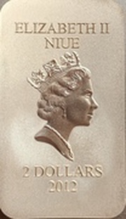 2 Dollars - Elizabeth II Orthodox shrines: Andrei Rublev's Trinity obverse image