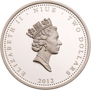 2 Dollars - Elizabeth II Mikhail Lermontov obverse image