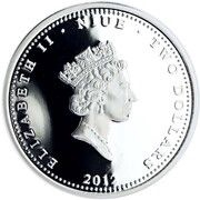 2 Dollars - Elizabeth II Briefing Time obverse image