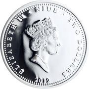 2 Dollars - Elizabeth II Yellow Rose obverse image