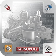 2 Dollars - Elizabeth II Monopoly Pieces, Niue, 2013 reverse image