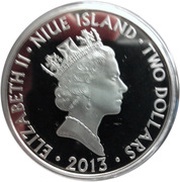 2 Dollars - Elizabeth II The Queen's House obverse image