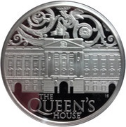 2 Dollars - Elizabeth II The Queen's House, Niue, 2013 reverse image