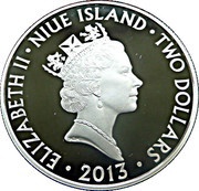 2 Dollars - Elizabeth II The Queen's House obverse image
