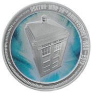 2 Dollars - Elizabeth II Tardis, Niue, 2013 reverse image