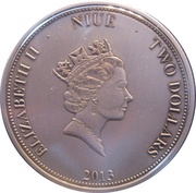 2 Dollars - Elizabeth II Fennec Fox obverse image