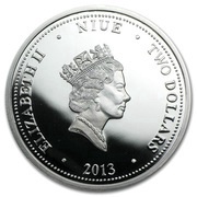2 Dollars - Elizabeth II Spider-man obverse image
