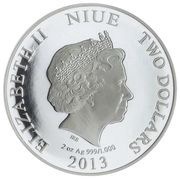 2 Dollars - Elizabeth II Dormition of the Mother of God obverse image
