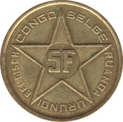5 Francs obverse image