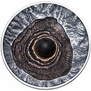 2 Dollars - Elizabeth II Vesuvius, Niue, 2013 reverse image
