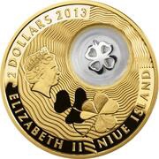 2 Dollars - Elizabeth II Clover obverse image