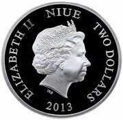 2 Dollars - Elizabeth II Hammer Head Shark obverse image