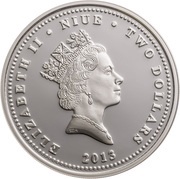 2 Dollars - Elizabeth II Megatron obverse image
