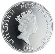 2 Dollars - Elizabeth II Year of the Horse obverse image