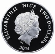 2 Dollars - Elizabeth II Ayrton Senna obverse image