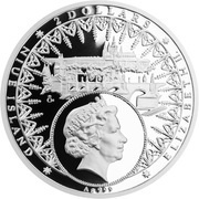 2 Dollars - Elizabeth II Golden Prague obverse image