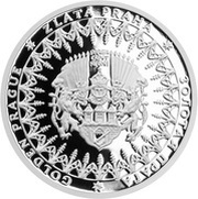 2 Dollars - Elizabeth II Golden Prague, Niue, 2014 reverse image