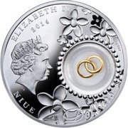 2 Dollars - Elizabeth II Wedding obverse image