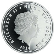 2 Dollars - Elizabeth II Year of the Horse obverse image