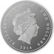 2 Dollars - Elizabeth II Horses obverse image