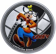 2 Dollars - Elizabeth II Goofy, Niue, 2014 reverse image