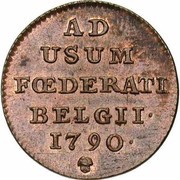 1 Liard / Oord Insurrection Coinage reverse image