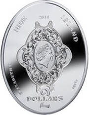 2 Dollars - Elizabeth II Kiwi obverse image