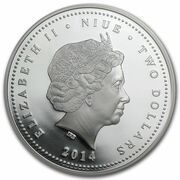 2 Dollars - Elizabeth II Swans obverse image