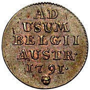 1 Liard / Oord - Leopold II reverse image