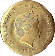 2 Dollars - Elizabeth II St. Panteleimon obverse image