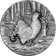 2 Dollars - Elizabeth II Grouse, Niue, 2014 reverse image