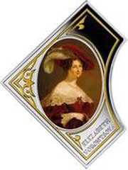 2 Dollars - Elizabeth II Vorontsov Palace: Right, Niue, 2014 reverse image