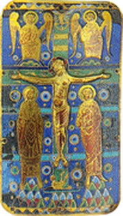 2 Dollars - Elizabeth II Crucifixion of Jesus, Niue, 2014 reverse image