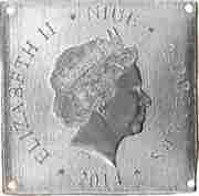 2 Dollars - Elizabeth II Lamb of God obverse image