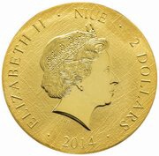 2 Dollars - Elizabeth II Madonna with Child obverse image