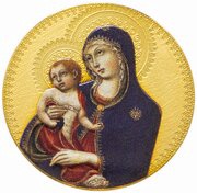 2 Dollars - Elizabeth II Madonna with Child, Niue, 2014 reverse image