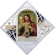 2 Dollars - Elizabeth II Christ with the Chalice, Niue, 2014-2018 reverse image