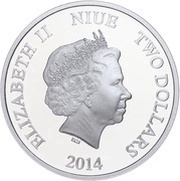 2 Dollars - Elizabeth II Steamboat Willie obverse image