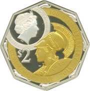 2 Dollars - Elizabeth II Panama Pacific Expo obverse image