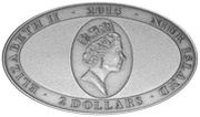 2 Dollars - Elizabeth II Lonesome George obverse image