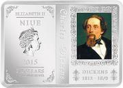 2 Dollars - Elizabeth II Charles Dickens obverse image