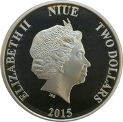 2 Dollars - Elizabeth II Mountain Gorilla obverse image