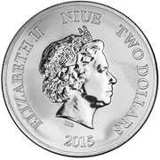 2 Dollars - Elizabeth II Year of the Goat obverse image