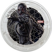 2 Dollars - Elizabeth II Ultron, Niue, 2015 reverse image